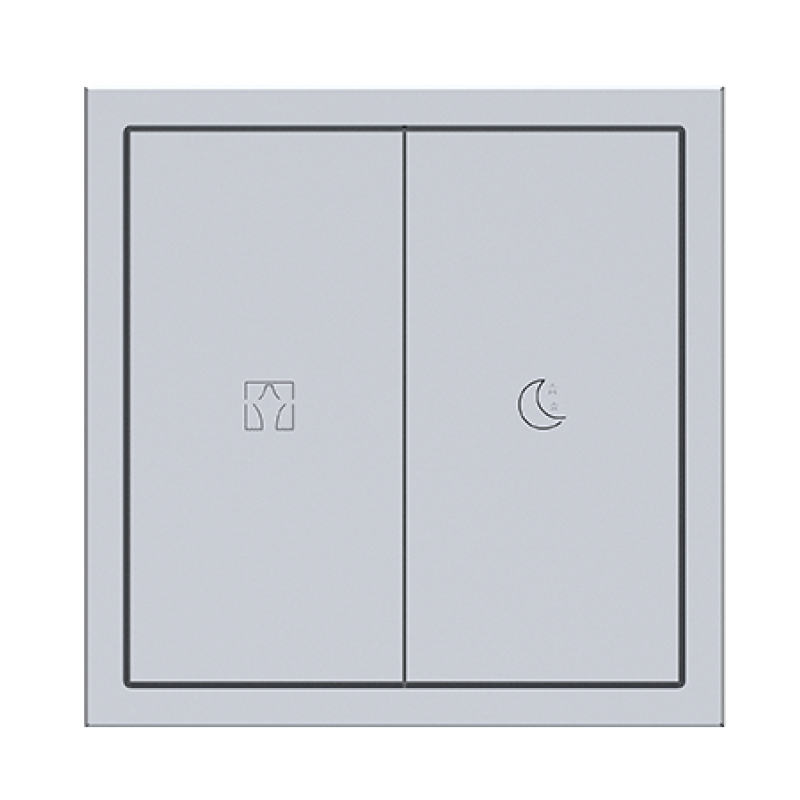 Panel KNX Tile 2 Botones tipo A