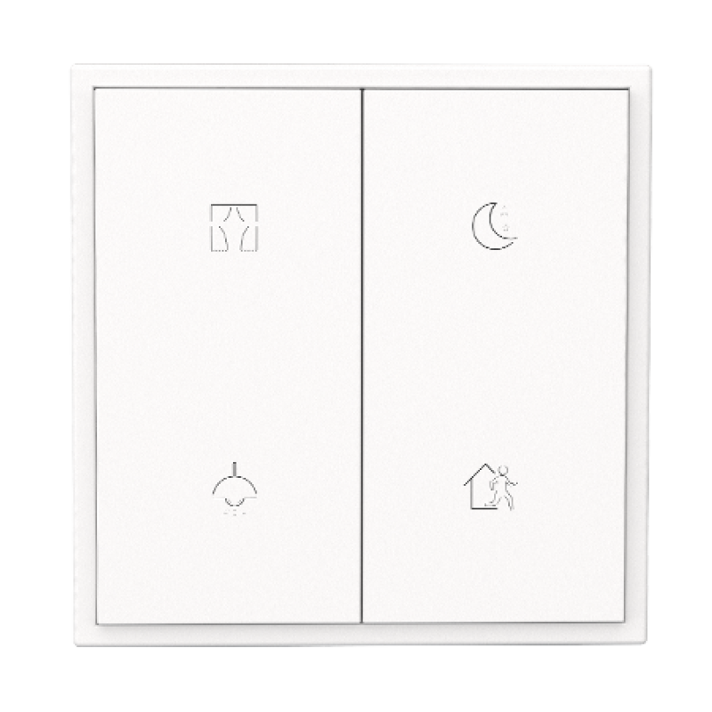 Panel KNX Tile 2 Botones tipo B