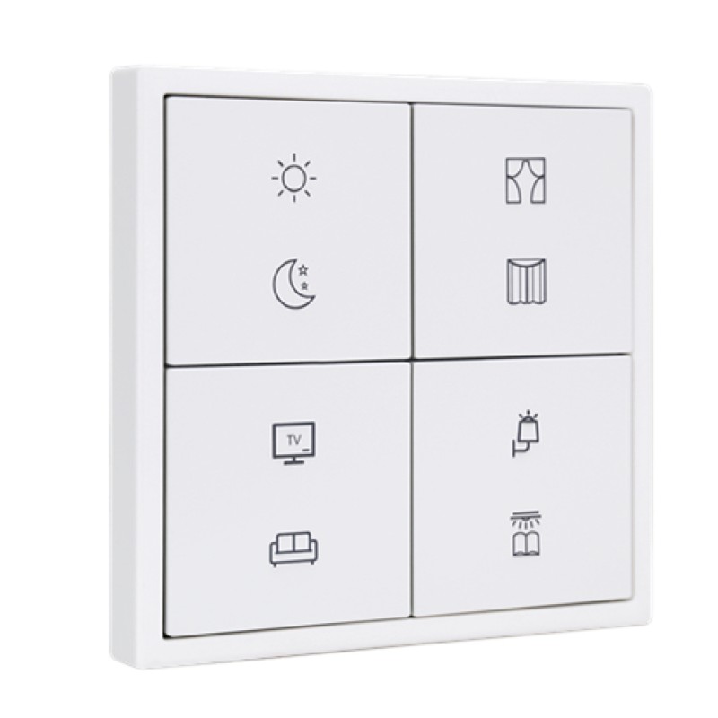 Panel KNX Tile 4 Botones tipo B